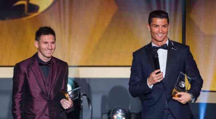 Ronaldo and Messi