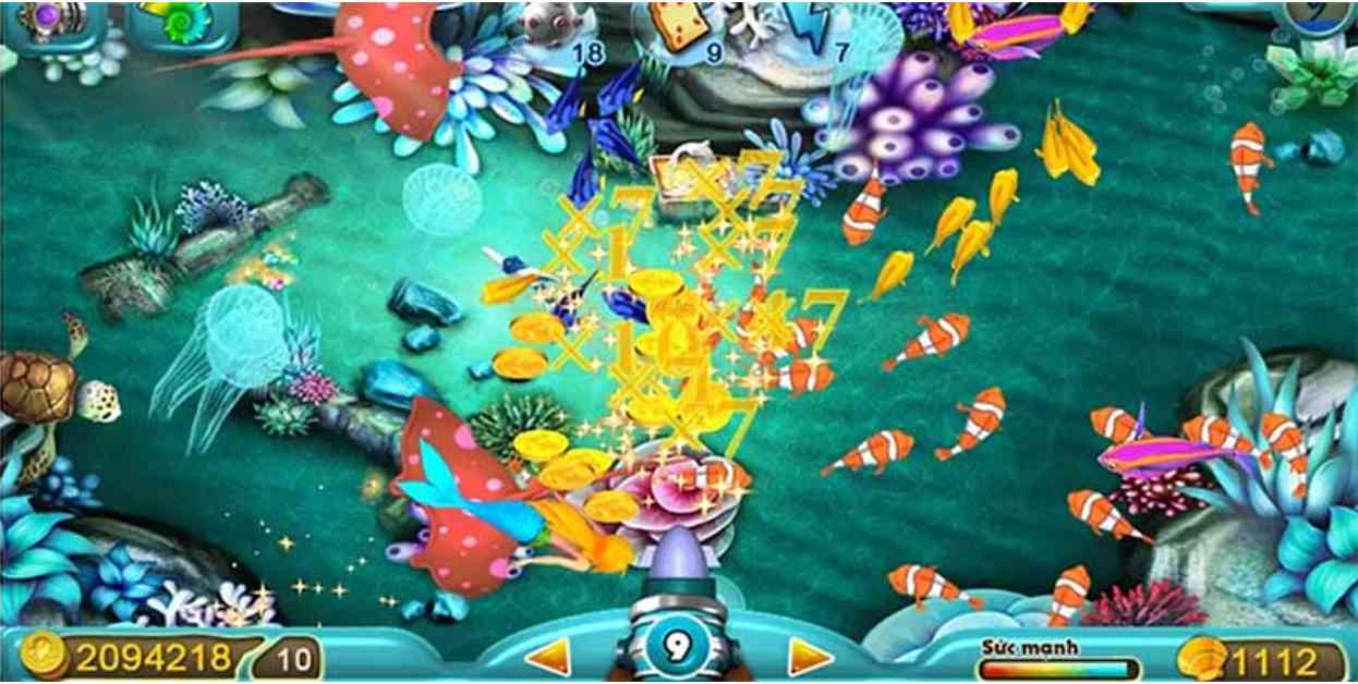 Golden Coin Fish 777